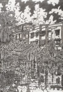 Thomas Henriot, The Bath in Kolkata