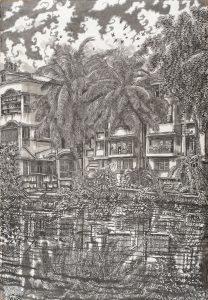 Thomas Henriot, The Bath of Kolkata